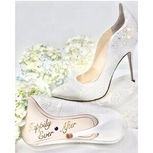 Jessica Simpson Women's Bridal Bride Wedding Heels Shoes Stiletto Size 10